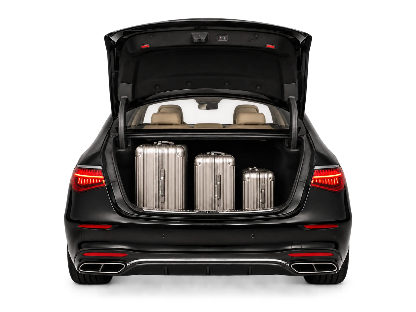 ORM LIMO luxury sedan luggage space