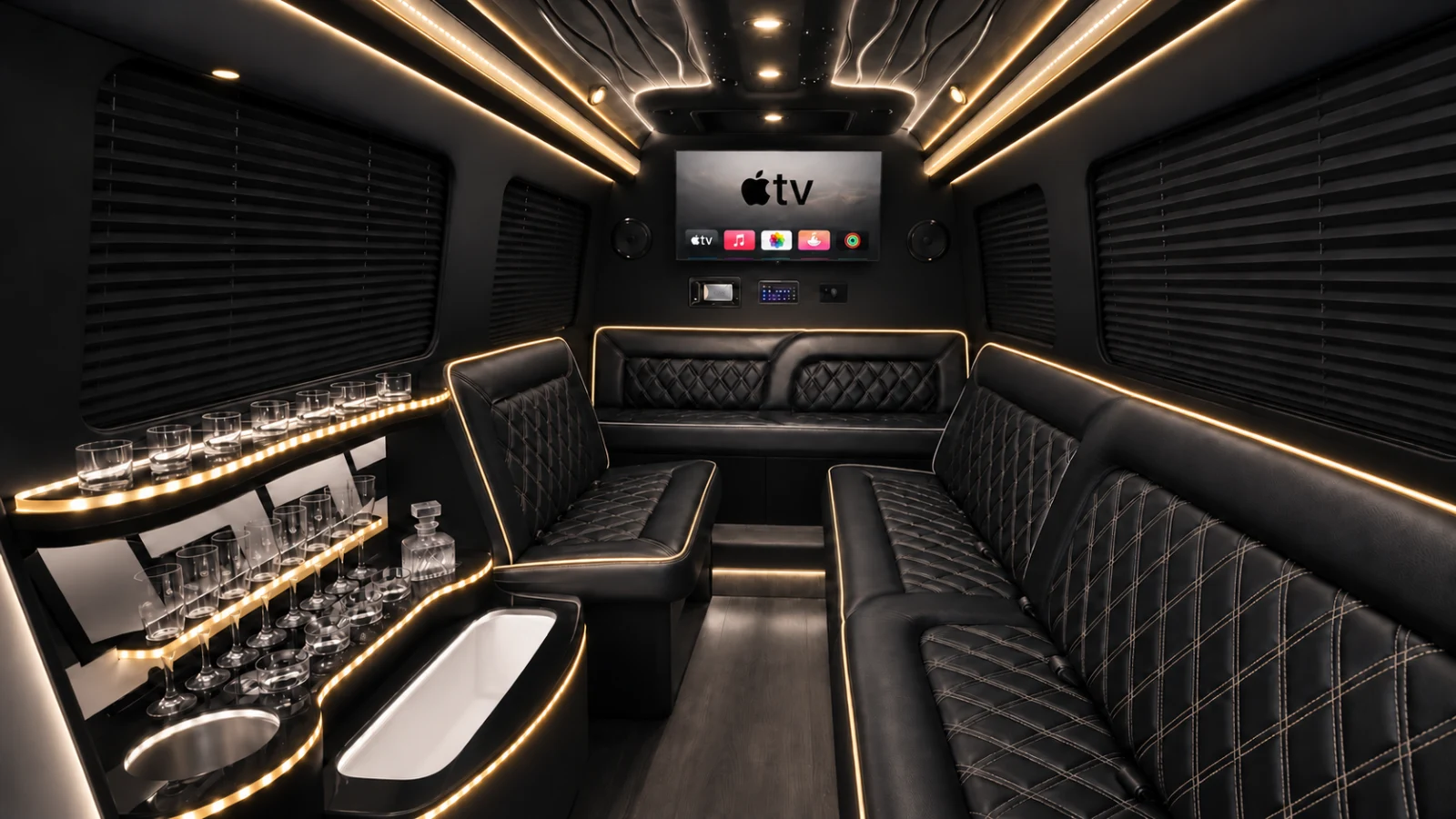 ORM LIMO Sprinter Limo interior