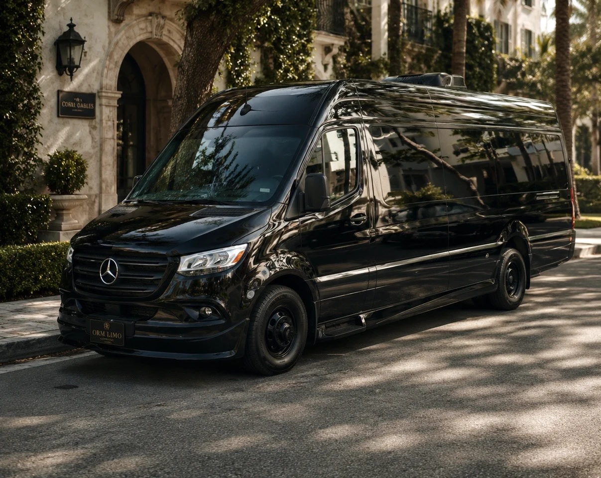 Luxury Sprinter van service in Miami